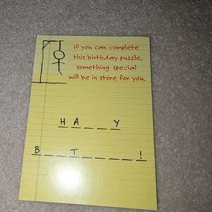 Humorous Birthday Card